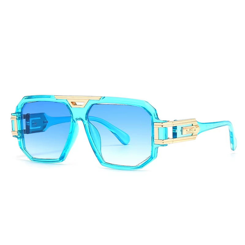 Luxury Brand Sunglasses, Men Vintage Design Oversized  display picture 3