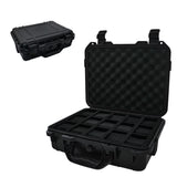 8/15 Slots Waterproof Watch Box,Collection Watch Antique Portable Moisture-Proof Mildew-Proof Protective Safety Case with Sponge