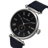 Onyx Silver Watch