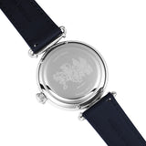 Onyx Silver Watch
