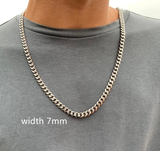 Cuban Chain Necklace Men's Fashion