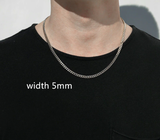 Cuban Chain Necklace Men's Fashion