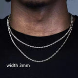 Cuban Chain Necklace Men's Fashion