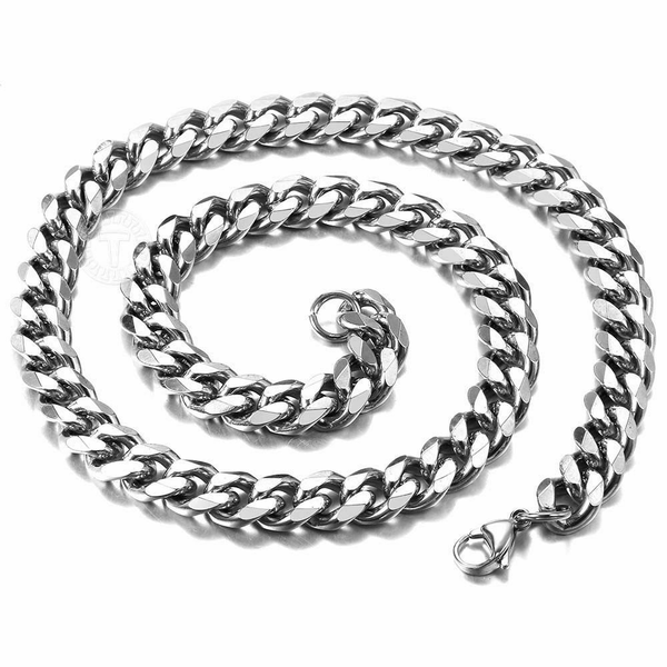 Cuban Chain Necklace Men's Fashion